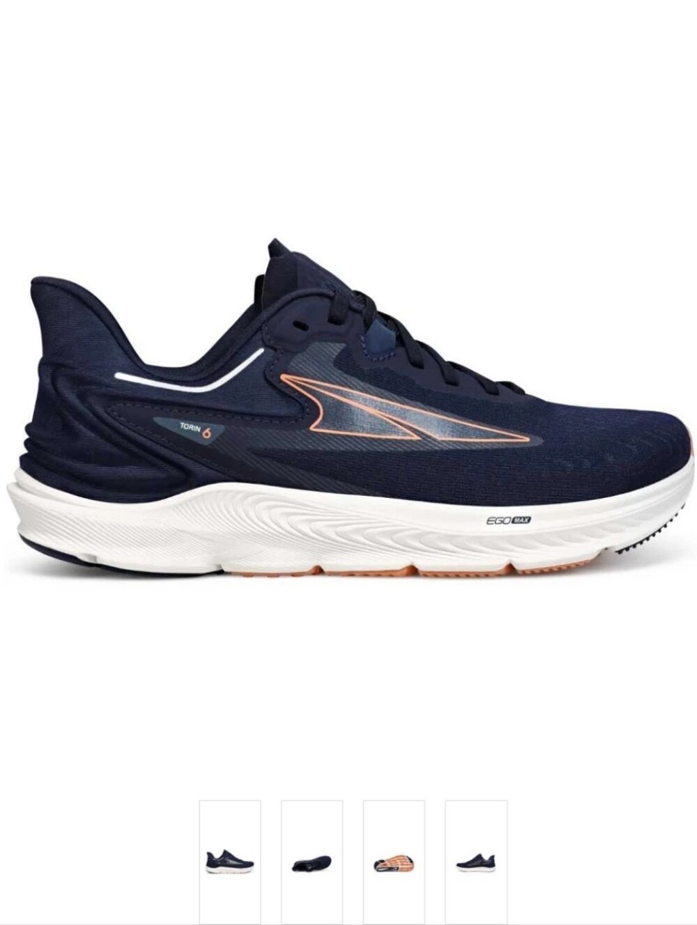 Altra Womens Torin 6 Navy Running Sneaker Size 8.5 Outdoors Hike Comfort